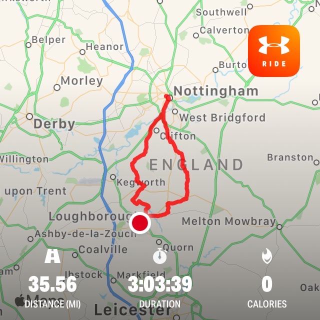 My Nottingham route